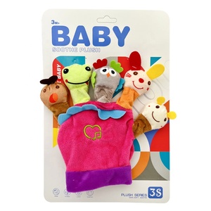 Juego de Marionetas de Dedos de Peluche Suave para Bebés, para la Hora del Cuento - Product Image 2