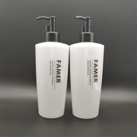 Pulvérisateur pour cheveux à pompe 260ML, emballage de luxe, bouteille en plastique, shampoing, huile pour cheveux, pulvérisateur