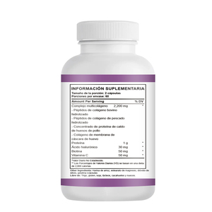 Cápsulas de Colágeno con Peptidos, Suplemento Dietético Saludable para Mujeres, Venta al Por Mayor de Fábrica - Product Image 2