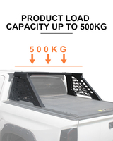Multi-functional HASUR Truck Bed Rack L001 Q235A Steel Bolts Fixed 1760x994x521.5cm for Ford F150 Tundra RAM Ranger Hilux Navara