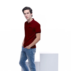 Camiseta minimalista estampada de punto mezcla de algodón poliéster manga corta antiarrugas informal verano transpirable servicio OEM - Product Image 3