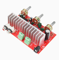 TDA7377 Carte amplificateur de puissance double canal HIFI voiture 2*40W Module amplificateur Audio stéréo réglage haute et basse fréquence