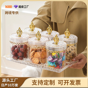 Custom-made grain <b>storage</b> <b>jars</b> <b>for</b> living room and <b>kitchen</b>, candy and nut <b>storage</b>, with lids, dustproof and airtight. - Product Image 5