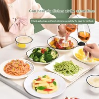 Tapis chauffant pliable enroulable pour les aliments Tapis chauffant en silicone Plateau chauffant pour les aliments Plateau chauffant électrique réglable pour les aliments