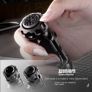 Transfronterizo nueva tarjeta de empuje EDC pistola de juguete Mini Metal negro tecnología Shell choque bomba explosiva <span class=keywords><strong>Fidget</strong></span> Spinners - Product Image 2