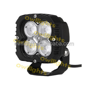 Heavy Duty 40W Square LED Work Light 12V 24V Lámpara de conducción LED de 3 pulgadas para Offroad 4X4 Auto Car Carretillas elevadoras Camión - Product Image 1