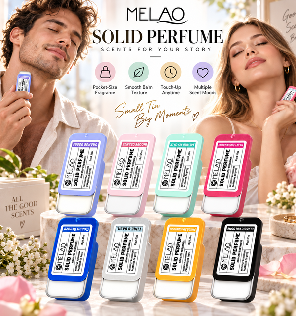 OEM ODM Alcohol-Free Gentle on Skin Travel Size Tin Long-Lasting Fragrance Solid Cologne Manufacturer