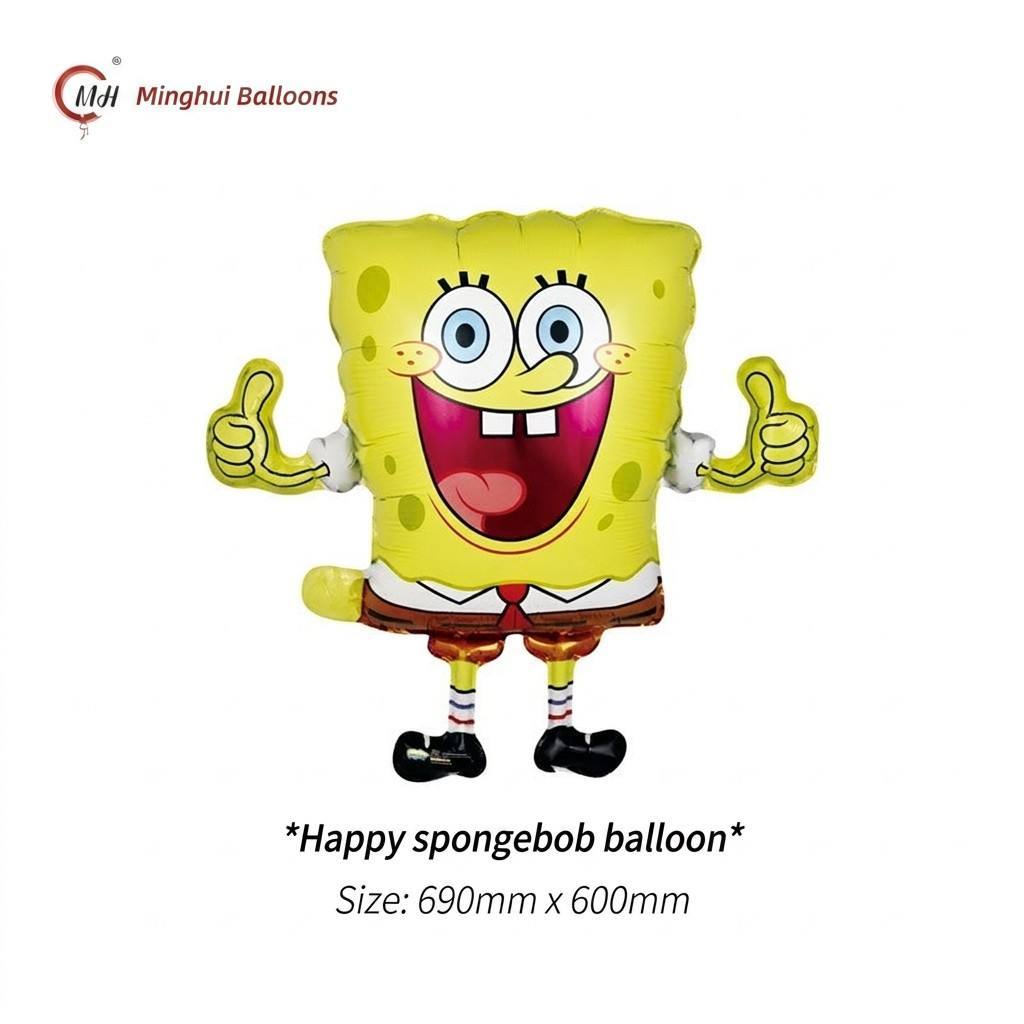Palloncino di Spongebob felice