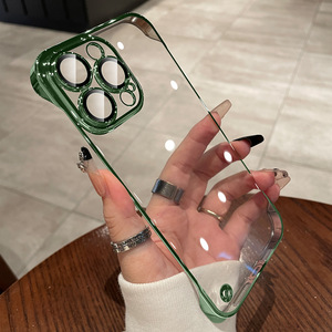 Con la protezione della macchina fotografica Borderless angolo del telefono custodia senza telaio paraurti <span class=keywords><strong>Cover</strong></span> per <span class=keywords><strong>IPhone</strong></span> 16 <span class=keywords><strong>Pro</strong></span> <span class=keywords><strong>Max</strong></span> 15 Plus 14 13 <span class=keywords><strong>12</strong></span> 11 <span class=keywords><strong>Pro</strong></span> - Product Image 3