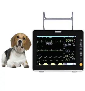 Дешевые использования животных 8-дюймовый дисплей мульти-ветеринарный Ветеринарный монитор пациента оборудования