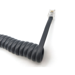 <span class=keywords><strong>RJ12</strong></span> 6p6c ถึง <span class=keywords><strong>RJ12</strong></span> 6P6C สายโทรศัพท์ชุดโทรศัพท์สายขดลวดสายโทรศัพท์เกลียวสาย - Product Image 5