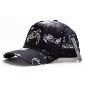 Cappello Trucker con Ricamo Animale di Alta Qualità, in Tessuto a Rete, Regolabile, Unisex, Casual, Primavera Estate, a 6 Pannelli - Product Image 1