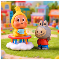 Figurines d'animaux de dessin animé, jouets miniatures, poupées en résine, boîte aléatoire, ornements pour terrarium, art et artisanat, décoration de jardin féerique, sac aveugle