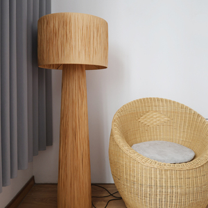Artistic <span class=keywords><strong>Wabi</strong></span>-Sabi Style Japanese Retro Tea Room, Living Room, Dormitorio Mesita de noche Iron Art Style Study Lámpara de pie. - Product Image 4