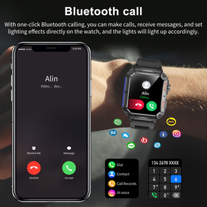 Reloj Inteligente P3 Square con Llamadas Bluetooth, Monitor de Ritmo Cardíaco, Monitor de Sueño, Resistente al Agua para Android iOS - Product Image 6