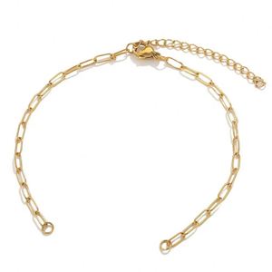 Pvd Vacuum Necklace 2 Tier <b>Chain</b> Cross Border Multi Fast Worldwide Shipping Two Tone Plating Technical Color Retention Time - Product Image 2