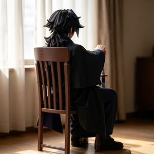 Statue de <span class=keywords><strong>Tomioka</strong></span> Giyuu assis, <span class=keywords><strong>Figurine</strong></span> Anime GK, Jouet Tendance, Statue, Merchandise, Décoration de Table, Anniversaire - Product Image 5