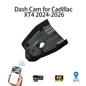 Caméra embarquée HD <span class=keywords><strong>4K</strong></span> pour Cadillac <span class=keywords><strong>XT4</strong></span> 2024-2026 avec deux objectifs DVR avant et arrière, GPS, Plug and Play - Product Image 1