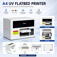 Impresora UV de Inyección de Tinta Continua 3060 en Oferta, Impresora Digital A4 XP600 Automática de Escritorio para Tarjetas de Identificación con Tinta UV