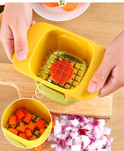 하이 퀄리티 다기능 가정용 야채 쵸퍼 수동 슬라이서 커터 다이서 감자 양파 당근 도구 - Product Image 5