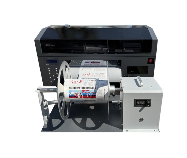 Vinyl Sticker Printer Digital Uv Printer Advertisement Printing Machine Roll to Roll Uv Inkjet Digital Label Printer