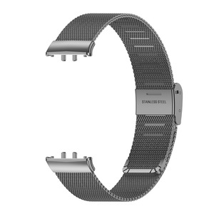 <span class=keywords><strong>Correa</strong></span> de Reloj Inteligente FORWELLENY en Existencia, de Acero Inoxidable para <span class=keywords><strong>Galaxy</strong></span> Fit <span class=keywords><strong>3</strong></span> SM-R390, Hebilla Milanesa, <span class=keywords><strong>Correa</strong></span> Metálica para Samsung - Product Image 2