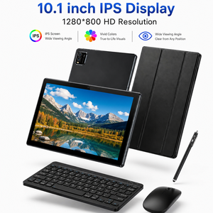 Tablette PC Android 16 <span class=keywords><strong>de</strong></span> 10,1 pouces, 20 Go + 128 Go, Octa Core, 6000 mAh, Wi-Fi 5G, <span class=keywords><strong>Netflix</strong></span>, tablettes pour les affaires et l'éducation avec étui clavier - Product Image 3
