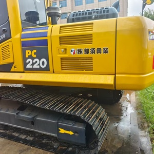 Excavadora Hidráulica Komatsu PC220 de 22 Toneladas con Cucharón de Excavación de 1.1m³ de Capacidad, Equipo de Construcción Usado - Product Image 5