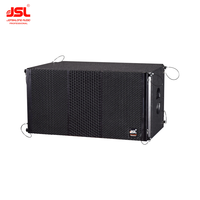 Haut-parleur passif LA-6015B à ligne acoustique, subwoofer unique de 15 pouces, système de sonorisation professionnel pour église et scène