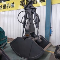 MONDE Godet hydraulique durable à mâchoires pour excavatrice, idéal pour la préhension de pierres de carrière et la manutention de matériaux rocheux