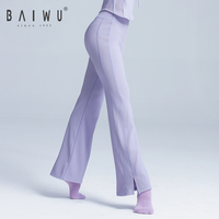 123415036/123412065 Baiwu Gym Vêtements Yoga Pantalons et vestes avec fermeture éclair Dance Wear Ensembles d'entraînement pour les femmes