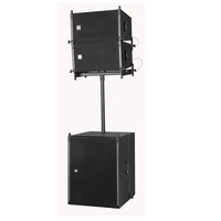 Système de sonorisation professionnel DBK avec enceintes passives Line Array de 10 pouces et subwoofer de 15 pouces