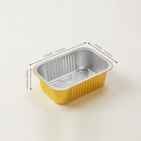 Barquette en aluminium robuste, fournitures essentielles pour la cuisson au four, le barbecue, la conservation des aliments et l'industrie de la restauration