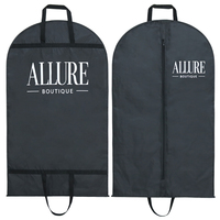 Housse de costume de mariage personnalisée en tissu non tissé blanc écologique avec fermeture éclair pliable