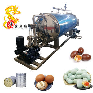 Grote Industriële Hogedruk Stoom <span class=keywords><strong>1000l</strong></span> Water Retort Machine Commerciële Voedsel Sterilisator Kan Autoclaaf Sterilisatie Apparatuur - Product Image 2