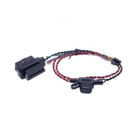 AOTAI-Cable de extensión OBD, adaptador macho y hembra, obd2, 1, 2, 2 uds.