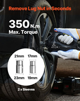 Cric de voiture électrique Cric à ciseaux avec gonfleur intégré Clé à chocs électrique Lumière LED pour cric de levage automatique Outil de réparation de voiture