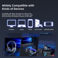 Nouveau design gamer casque filaire dynamique rvb casque antibruit jeu écouteur casques Gamer