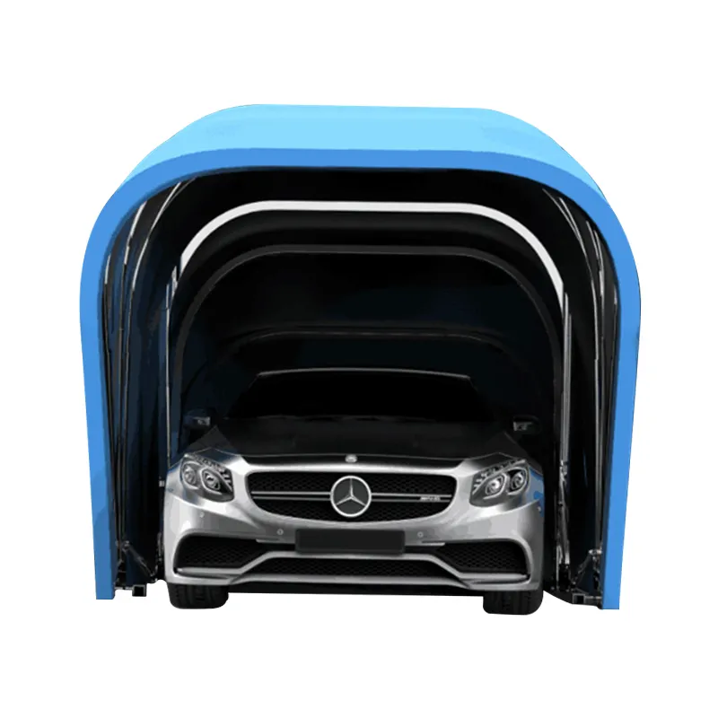 Hochleistungs-tragbarer abschließbarer Carport Anti-UV-wasserdichter einziehbarer Autohaus