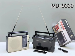 วิทยุพกพา MEIER รุ่นใหม่ล่าสุด ปี 2024 รับคลื่น AM FM <span class=keywords><strong>SW</strong></span> 3 แบนด์ รุ่น <span class=keywords><strong>MD</strong></span>-9330 วิทยุพกพาความไวสูง รับคลื่นเต็มย่าน พร้อมปลั๊ก DC - Product Image 3