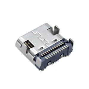 16pin SMT tipo C para PCB USB puerto Conector DIP 24P hembra Conector Usb-c