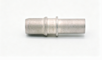 Pièces usinées CNC sur mesure OEM de précision, connecteur électrique tourné en laiton plaqué or, broche de contact, service de tournage CNC