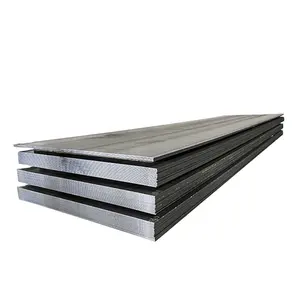 Prix du fabricant Tôle d'acier laminée à chaud à froid Astm A36 S420 Prix 12mm Noir Ms Plaque d'acier au carbone doux