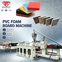 Mesin Produksi Ekstruder Panel Iklan Papan Forex Busa Plastik PVC Otomatis untuk Dekorasi Bangunan