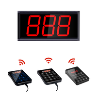 Système d'appel de gestion de file d'attente avec affichage numérique grand écran pour restaurant Pager