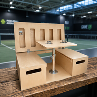 Ensemble table et banc pliants pour camping-car, meubles modulaires pour économiser de l'espace à l'intérieur du véhicule, installation facile