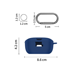 <span class=keywords><strong>Coque</strong></span> de protection complète en silicone souple pour <span class=keywords><strong>écouteur</strong></span>s, boîtier de charge <span class=keywords><strong>sans</strong></span> <span class=keywords><strong>fil</strong></span>, housse pour <span class=keywords><strong>écouteur</strong></span>s <span class=keywords><strong>JBL</strong></span> Vibe avec mousqueton - Product Image 6