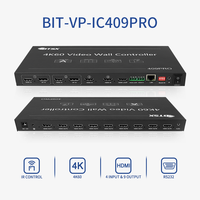 Controlador de Video Bitxisus 4 Entradas 9 Salidas 1X5 1X6 1X7 2X4, Servicio de Diseño de Video Wall Gratuito, Procesador de Empalme, Procesador de Imagen 4K60 UHD