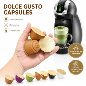 แคปซูลชาเขียวมัทฉะ Dolce Gusto ขายส่ง ปริมาณมาก บรรจุภัณฑ์สั่งทำได้ รับผลิตแบบ OEM แบรนด์ส่วนตัว จัดส่งรวดเร็วจากโรงงาน - Product Image 1