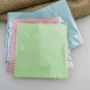 गर्म बिक्री टिकाऊ चांदी चमकाने कपड़ा गहने क्लीनर Microfiber चांदी के गहने चमकाने सफाई कपड़ा कर सकते हैं कस्टम लोगो